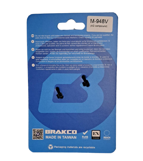 Brakco V-Brake Blocks - Image 2